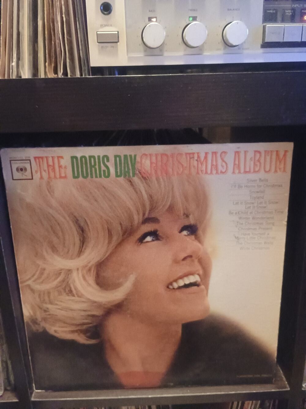 THE DORIS DAY CHRISTMAS ALBUM VINYL LP RECORD 33RPM COLUMBIA CL2226 MONO